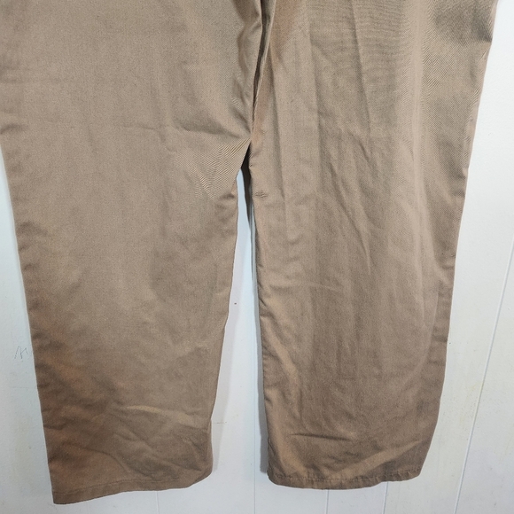 PrettyLittleThing Womens Drawstring Wide Leg Baggy Khaki Cargos Size 10 - Picture 7 of 16